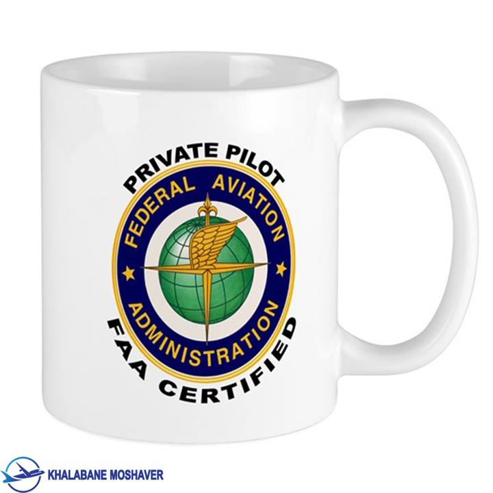 ماگ خلبانی طرح Private pilot کد ban72